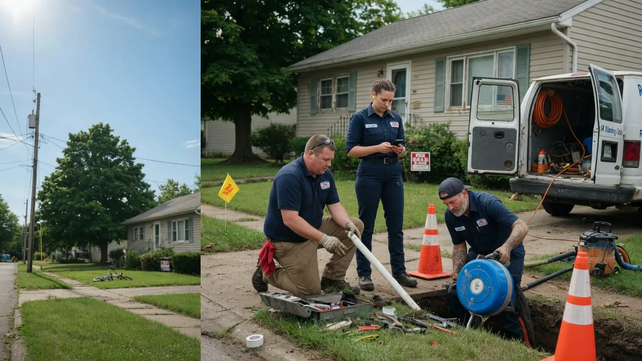 Sewer Line Repair in Pitcairn, PA near me